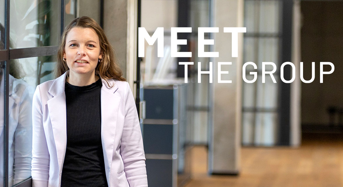 Greta Brunkhorst im Portrait in der Brüning Group